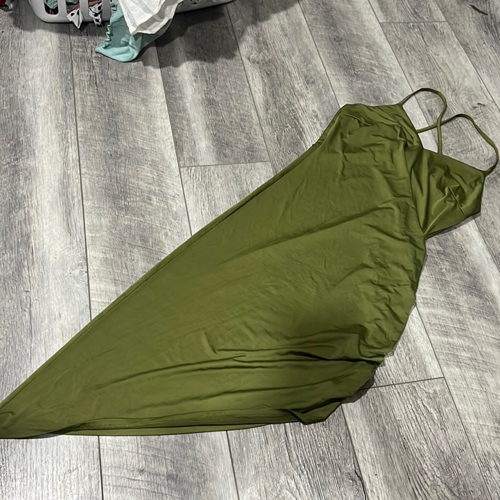 High low bodycon dress